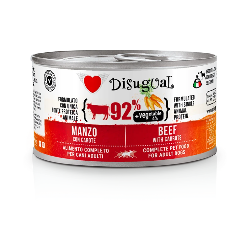 Disugual Vegetable — Vită cu morcovi — 150 g