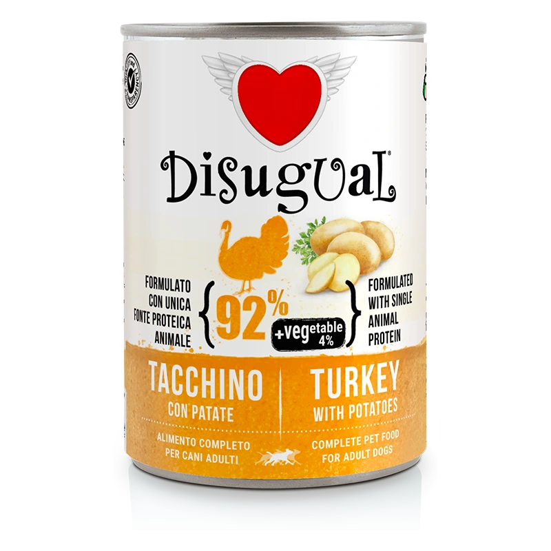Disugual Vegetable — Curcan cu cartofi — 400 g